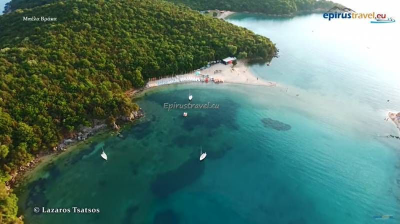 Θεσπρωτία: Οι μαγευτικές παραλίες της από ψηλά (Βίντεο)